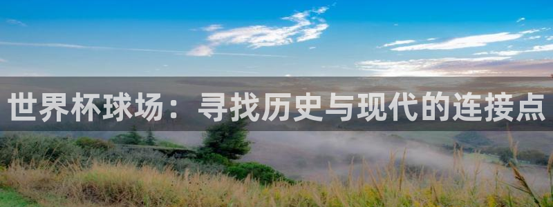 世界杯在线直播：世界杯球场：寻找历史与现代的连接点