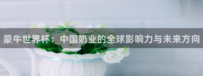 2026世界杯欧洲预选赛赛程表：蒙牛世界杯：中国奶业的全球影响力与未来方向