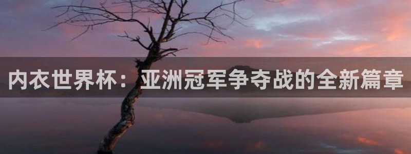 世界杯预选赛赛程时间表：内衣世界杯：亚洲冠军争夺战的全新篇章